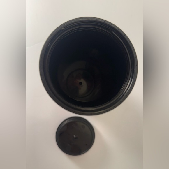 Tupperware Insulated Travel Tumbler 16 oz Navy Blue EUC Twist tab Lid - Picture 4 of 6